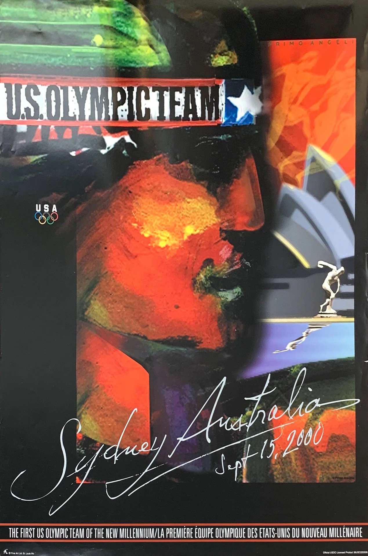 1991-2000 — Store 2 — Carolyn W. Thomas Memorial Olympic Poster